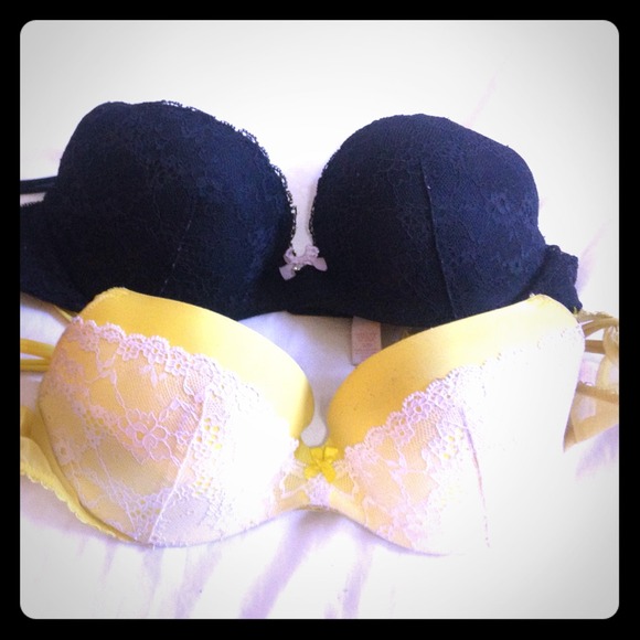 Two VS push-up bras