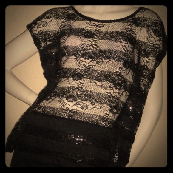 Bebe Lace Top