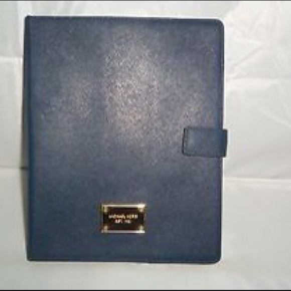 Michael Kors  saffiano I pad case Navy