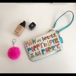 Coach wristlet Poppy collection!!!!