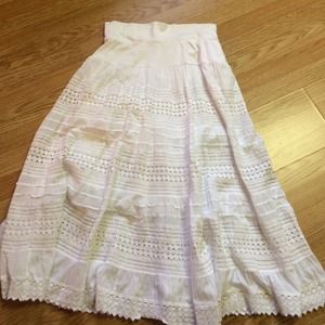 Chaudry KC White Skirt
