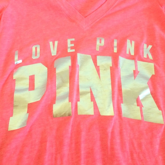 NWOT PINK V Neck