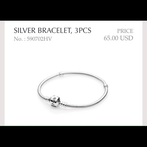 Pandora Jewelry - Sterling Silver Pandora Bracelet (3 PCS)