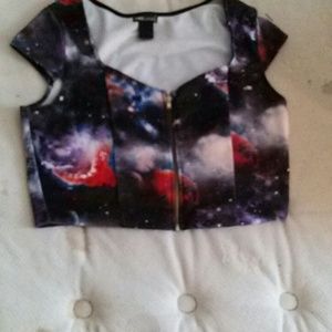 $10 crop top . Never worn . Also willing to trade