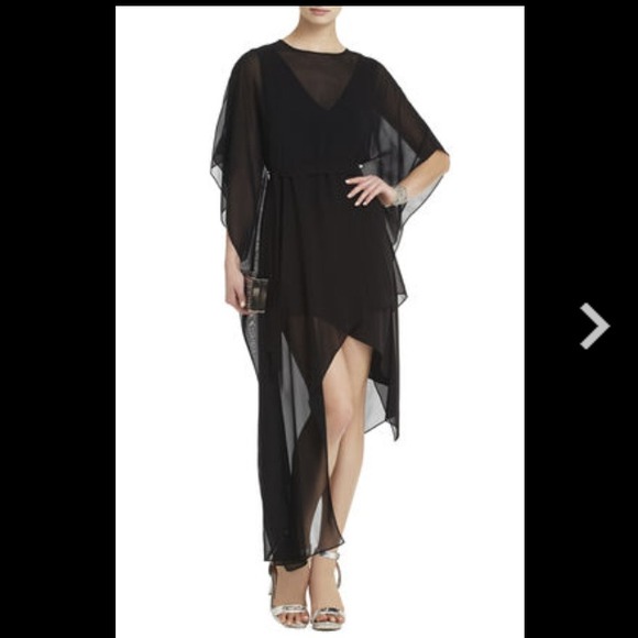 ❌❌SOLD❌❌ Bcbgmaxazria Draped silk dress