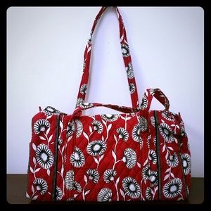 Vera Bradley Small Duffel Bag - Deco Daisy