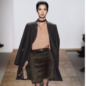 BCBGMAXAZRIA Faux Fur Mini