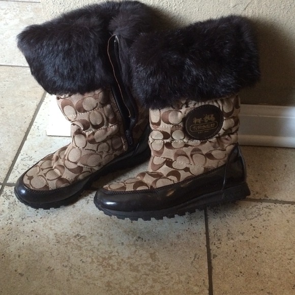 Coach boots, can be regular or snow boot