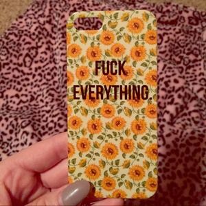 Tillys brand iPhone 5/5s case.