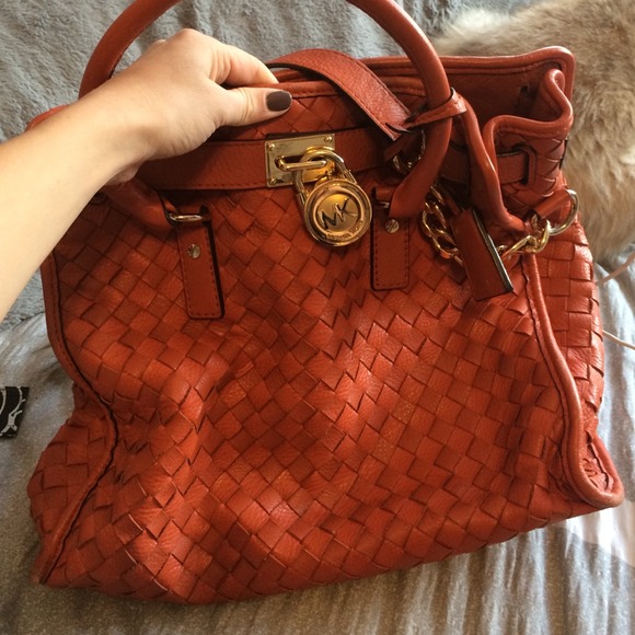 Mk orange purse