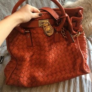 Mk orange purse