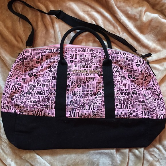 Big VS Victoria's Secret duffle bag