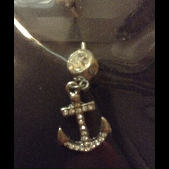 NWT Rue 21 CZ Anchor Belly Ring