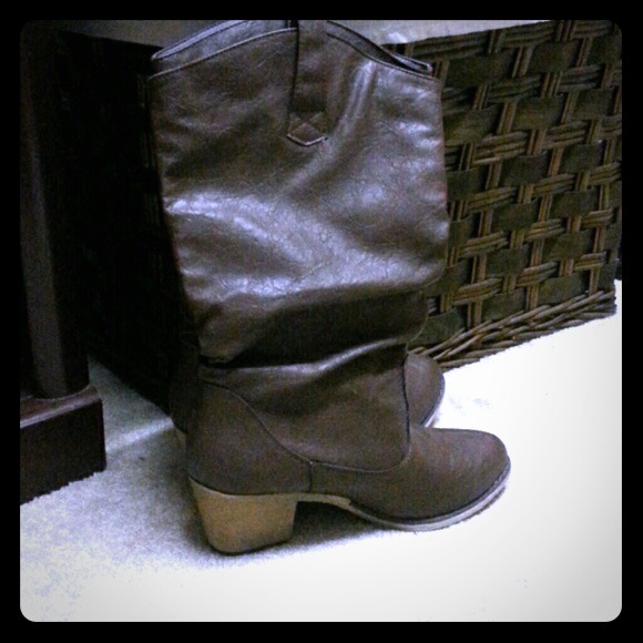 Chocolate Brown Cowboy Boots