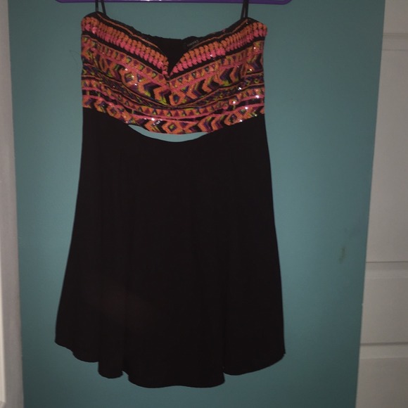 Forever 21, Mini Strapless  summer dress