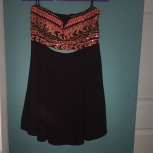 Forever 21, Mini Strapless  summer dress