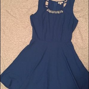 💙Beautiful Royal Blue fitted teacup Dress💙