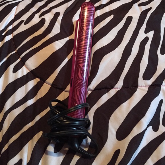 Remington Purple Zebra Print Flat Irons .