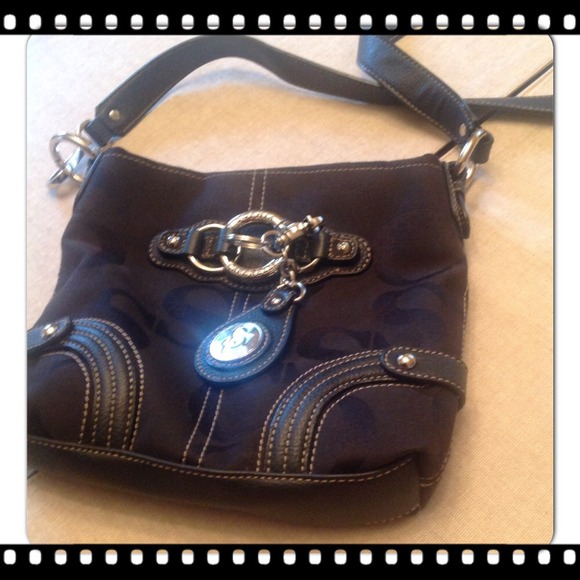 Black Sophia Caperelli Cross Boy Purse