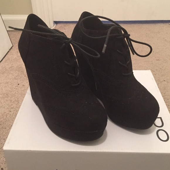 Forever 21 Shoes - Wedge booties