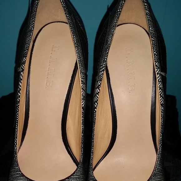 L.A.M.B DOLORES II BLK/WHT - Picture 3 of 4