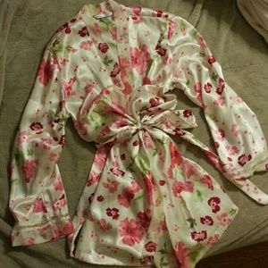 PRICE REDUCED!! Sexy and sweet silk robe