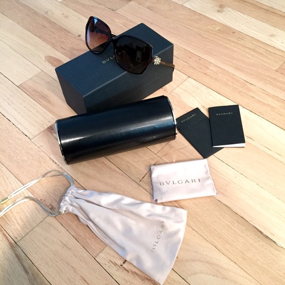 NWT Bvlgari Square Sunglasses - Picture 3 of 4