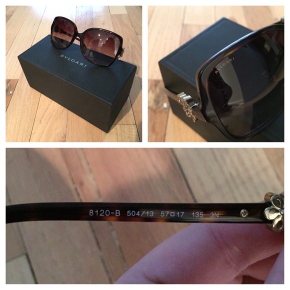 NWT Bvlgari Square Sunglasses - Picture 4 of 4