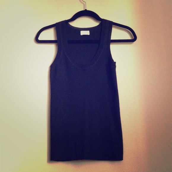 Cashmere tank top