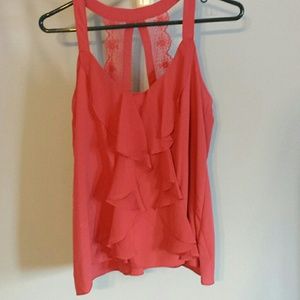 Lauren conrad ruffle shirt