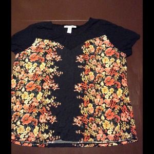 Floral Plus size Top