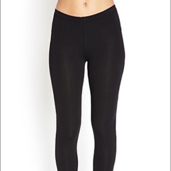 Solid Knit Ankle Leggings