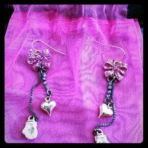 Betsey Johnson earings