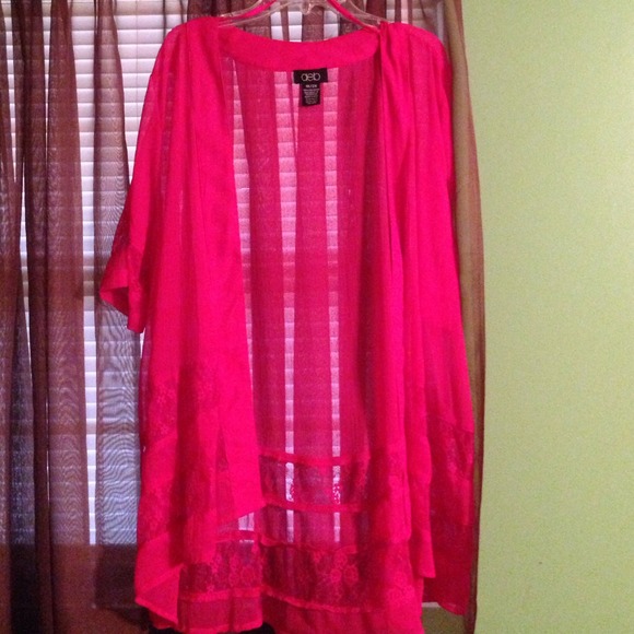 Pink Sheer Top - Picture 1 of 1