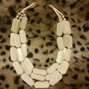 Robert Rose Ivory Triple Strand Necklace