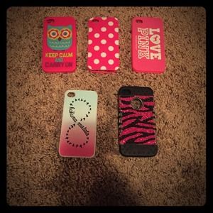 iPhone 4/4s phone cases. Bundle or seperate.