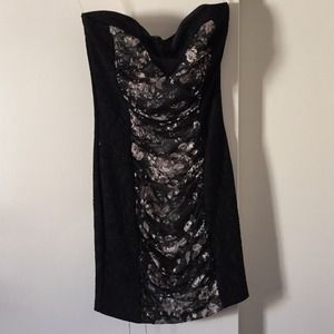 Very sexy black dress!