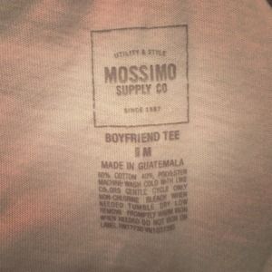 Set of 2 White Boyfriend Tees