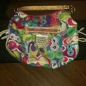 Colorful Coach Bag