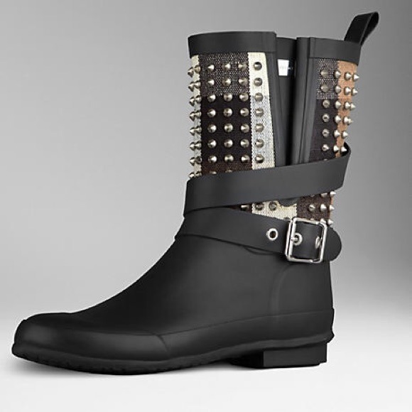 BURBERRY Studded Rainboot
