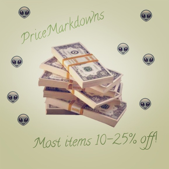 👽PRICE MARKDOWNS👽