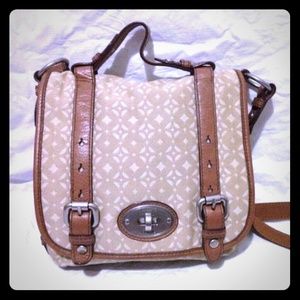 FOSSIL MADDOX TOP HANDLE SATCHEL MESSENGER