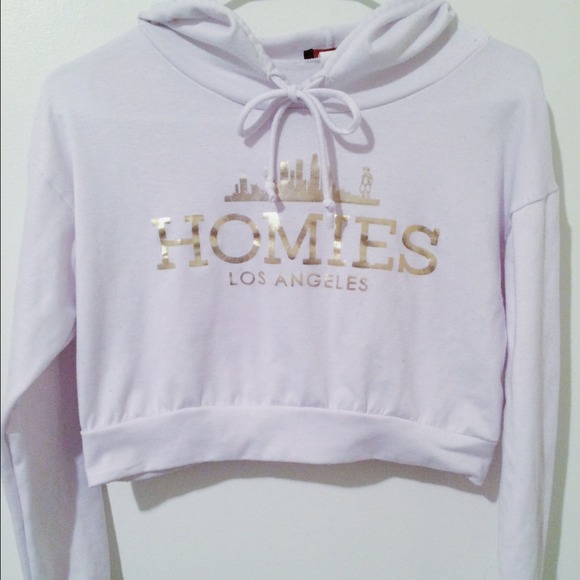Homies Cropped Hoodie!!