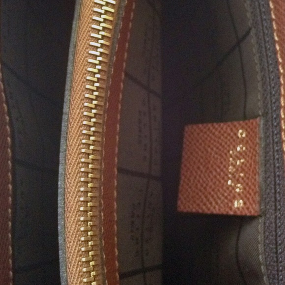 Celine Vintage Gold Buckle Box Leather Satchel - Picture 2 of 4