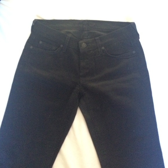 Seven Boot Cut Black Jeans