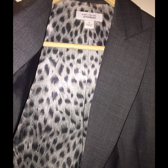 Grey two piece suit from Dress Barn - Picture 4 of 4