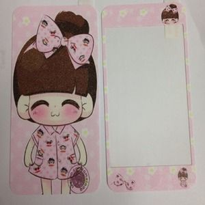 Iphone 5 sticker screen protector