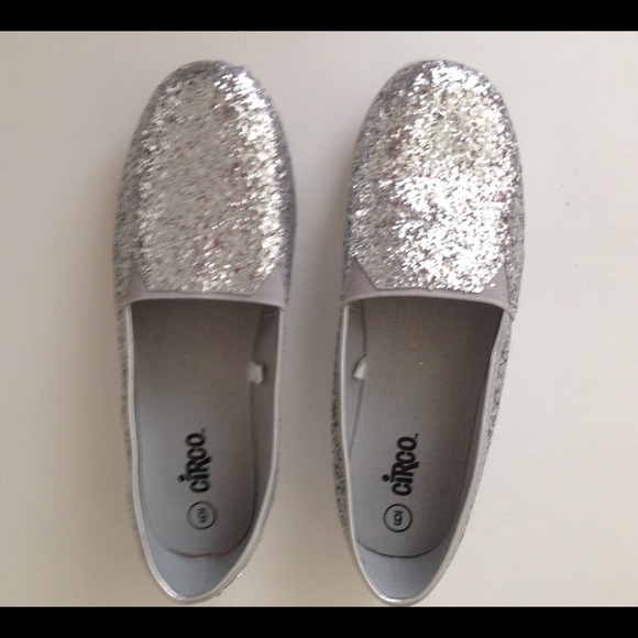 Circo Shoes - Circo Silver Glitter Sneakers Size 6