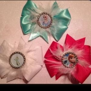 Frozen Hair Bow "4" You Pick