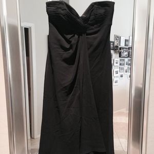 Beautiful Black bridesmaid dress!